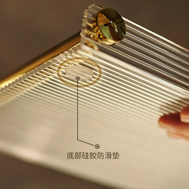 Роскошная акриловая полка для ванны поднос ванной душа органайзер аксессуары