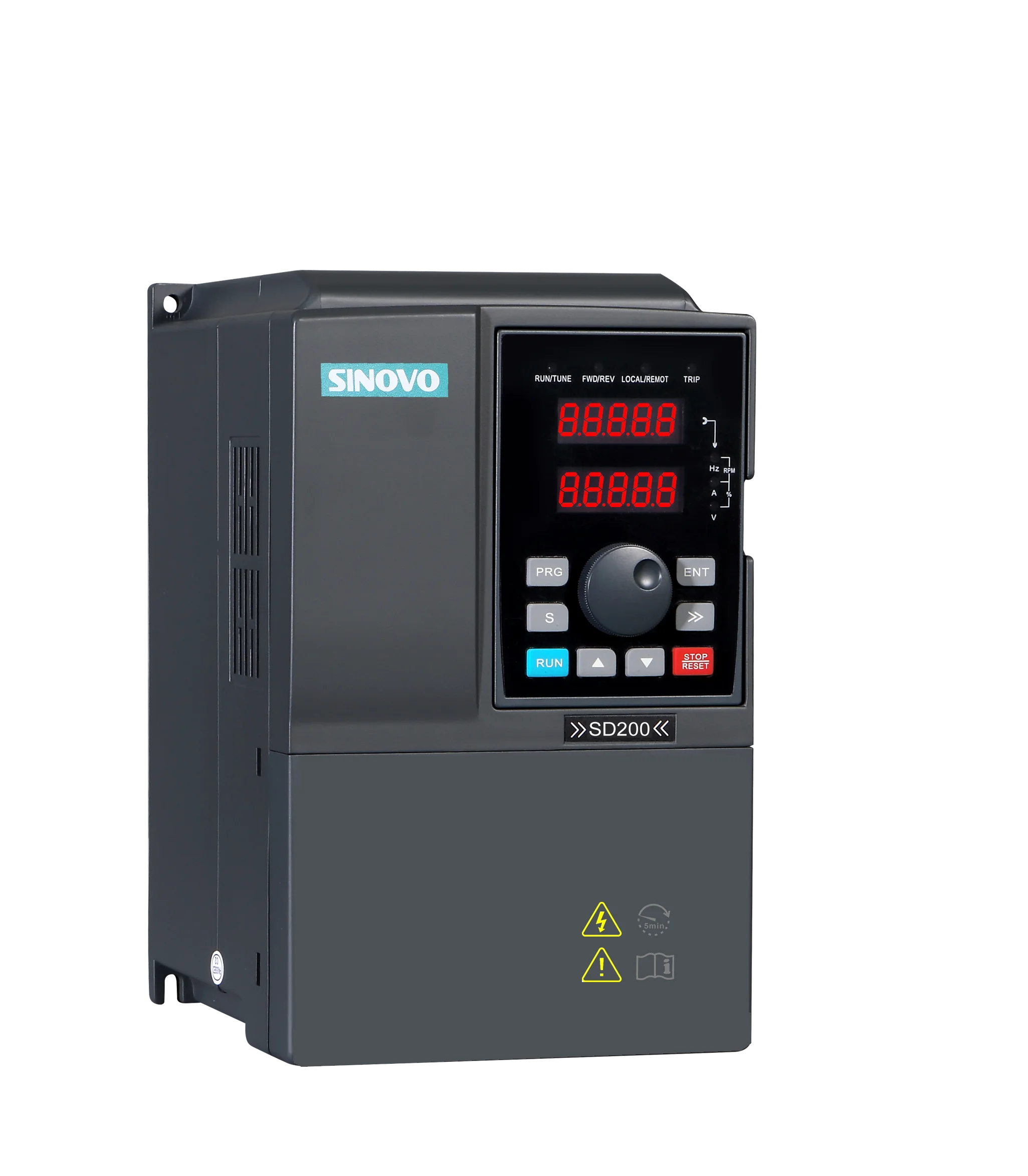 

China Manufacturer Good Quality SINOVO DC to AC Three Phase 380V 22kw Variable Frequency Drive SD200-4T-22GC