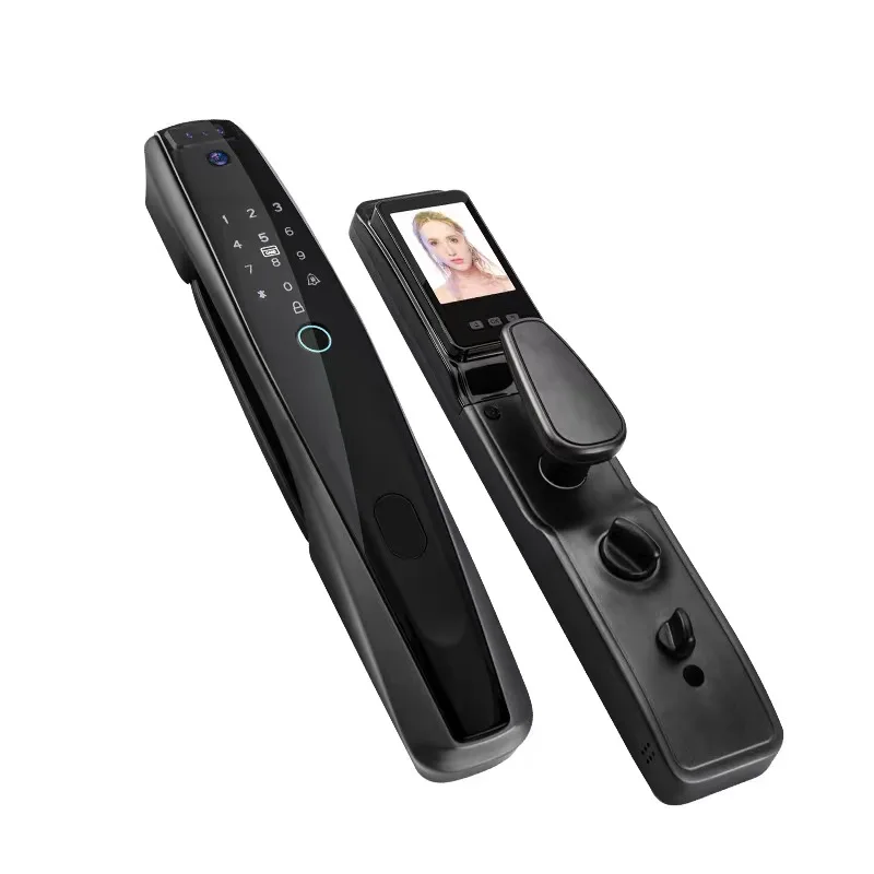 

Tuya Smart Digital Fingerprint Lock Automatic Biometric Lock Rfid Ic Card Wifi App Combination Home Security Door Lock