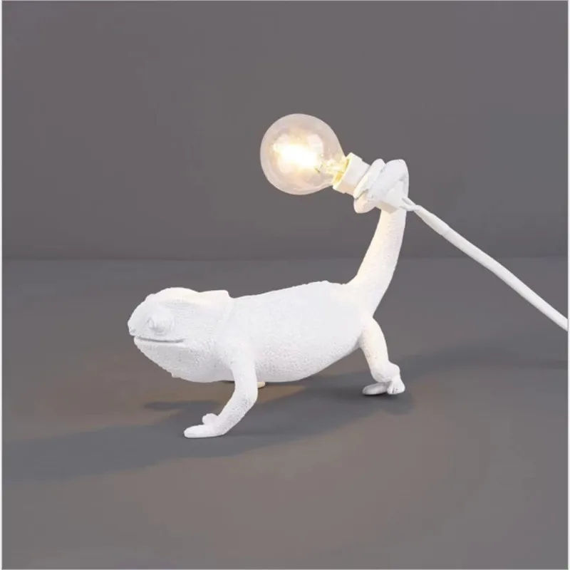 

Chameleon Table Lamp Wall Lamp Living Room Bedroom Nordic Modern Resin Creative Animal Small Lamp