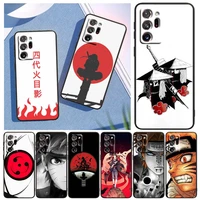 popular anime naruto for samsung note 20 ultra 10 pro lite 9 8 f52 f42 f22 m21 m60s m62 m31 m12 m32 black phone case capa