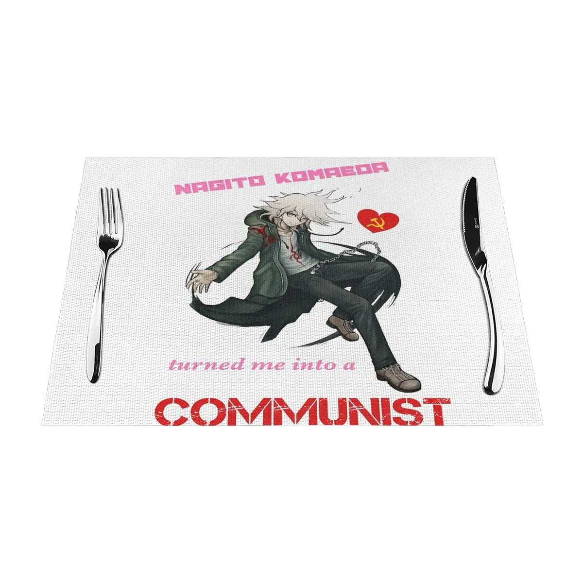 

Многоцветная подстилка для ежедневного ужина Nagito Komreor