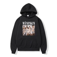 2022 new fashion maneskin printed sweatshirt mens womens oversized harajuku tracksuits hoodies male clothes fleece pullover