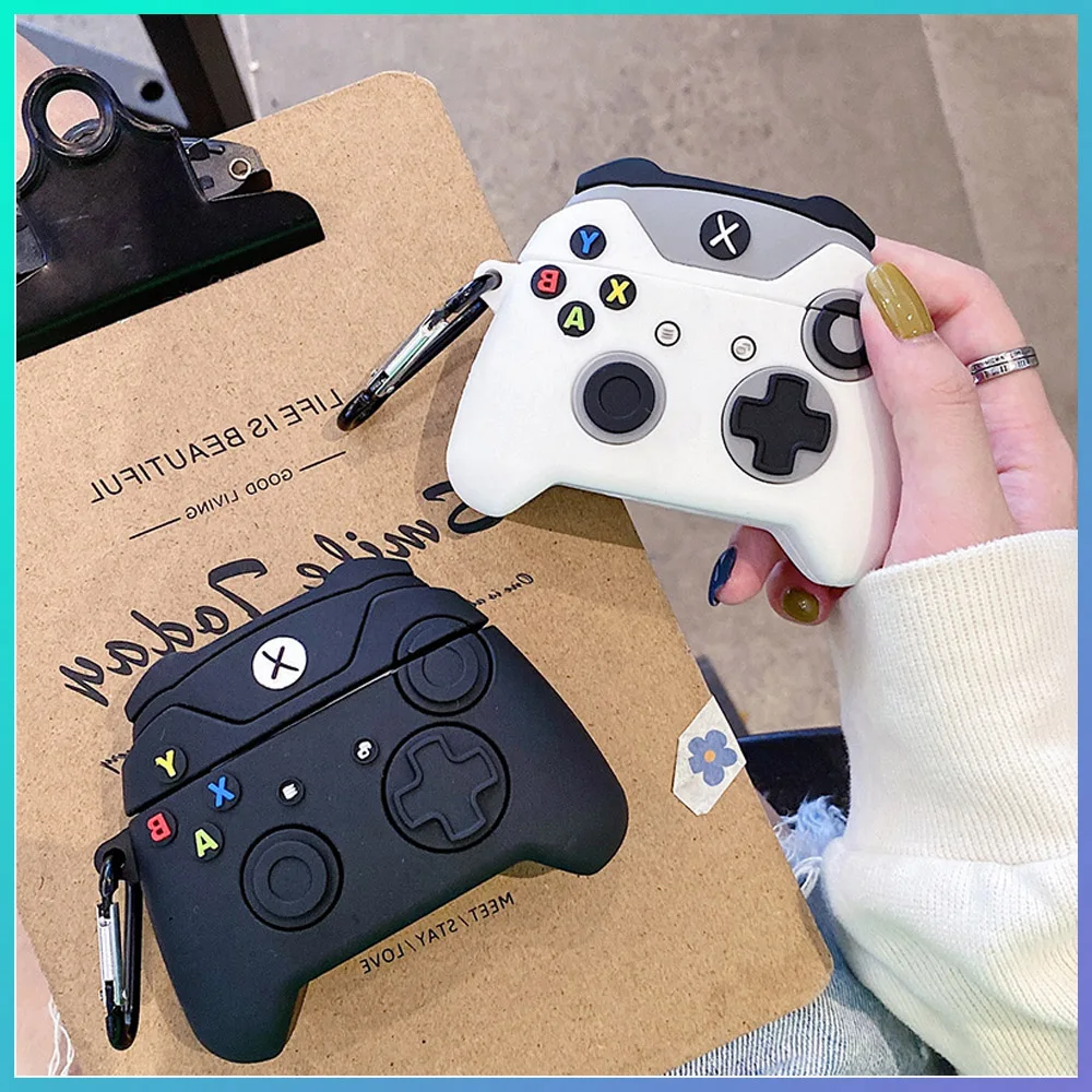 

New 3D retro game console control case silicone ear case wireless Bluetooth headset cover headset accessories for AirPods1 2 Pro