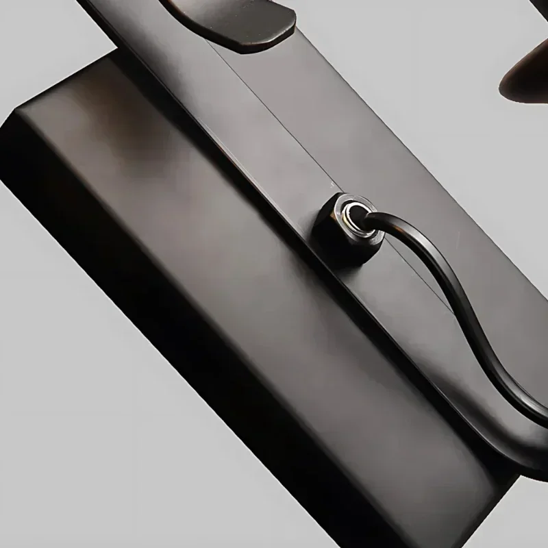 Настенные светильники в скандинавском стиле ретро домашний декор свеча стекло