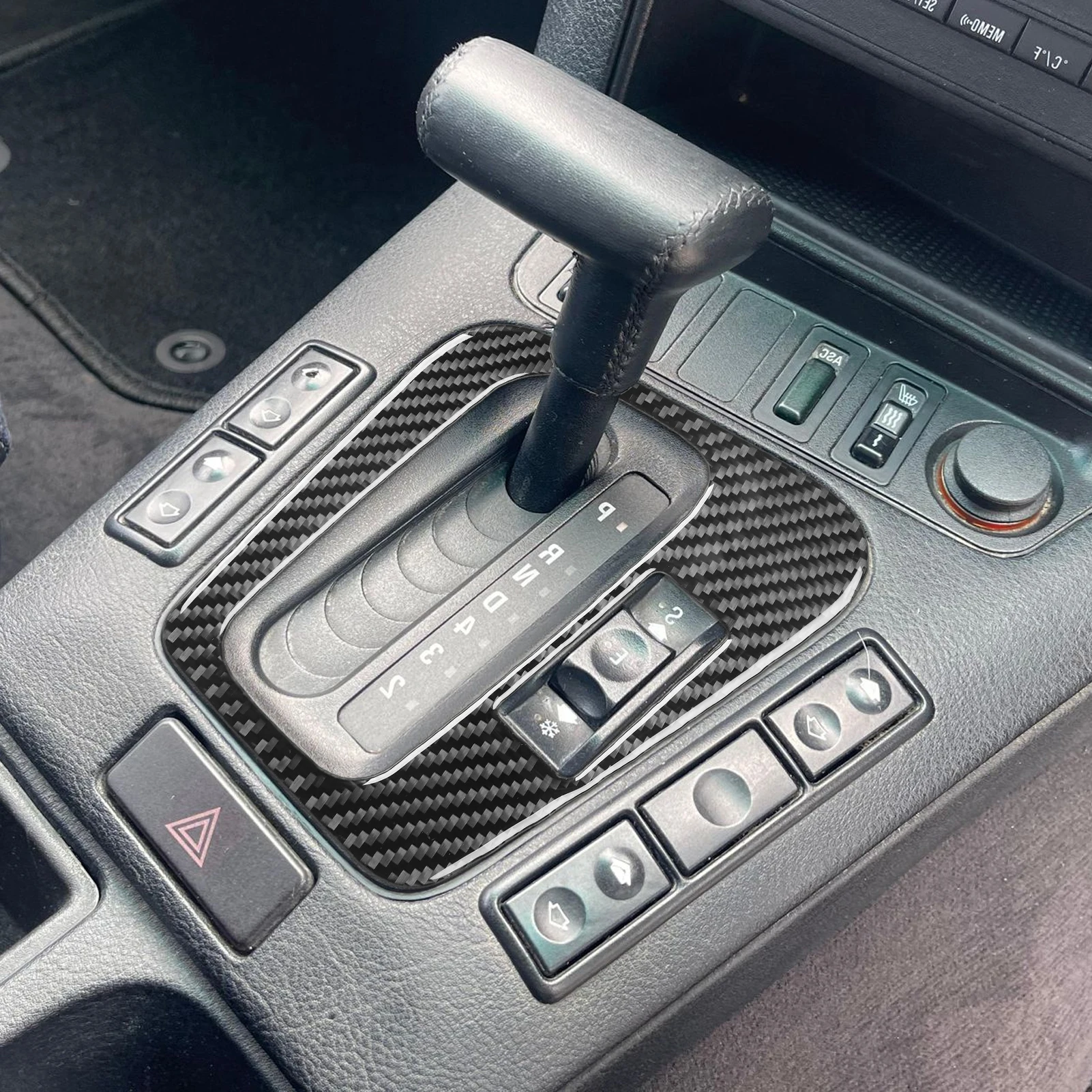 Аксессуары для интерьера BMW 3 серии E36 1994-1996 автомобильная консоль из углеродного