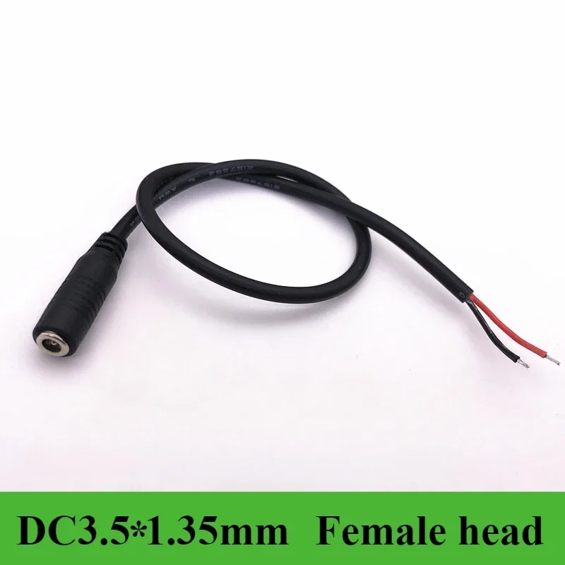 50/100 шт./лот DC3.5 * 1 35 мм DC4.0 7 Штекерный разъем питания сделай сам кабель для зарядки