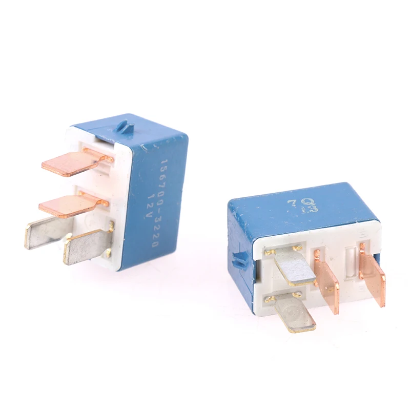 

1 шт. 2,5*2*1,5 см автомобильное реле Volta 12 В 20 А 4-контактное автомобильное маленькое реле Denso 156700-3220