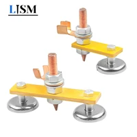 welding magnet doublesingle head magnetic welding fix ground clamp support car dent repair spare parts grounding connector