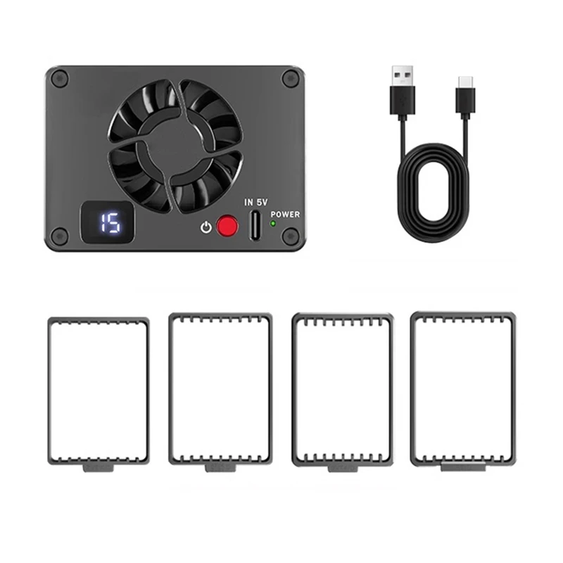 Система охлаждения камеры тихий радиатор для Canon Sony FUJIFILM ZV-E10 A7M4 R5 R7 R6 XT4