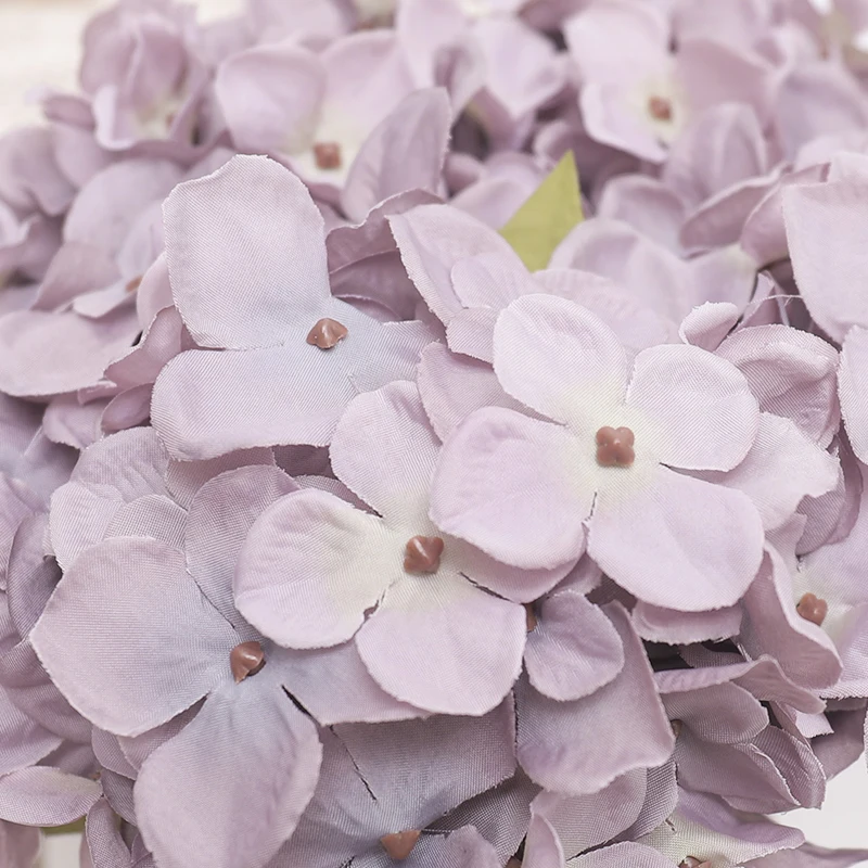 Kahaul Шелковая Гортензия Искусственные Цветы Рождественский Домашний Декор