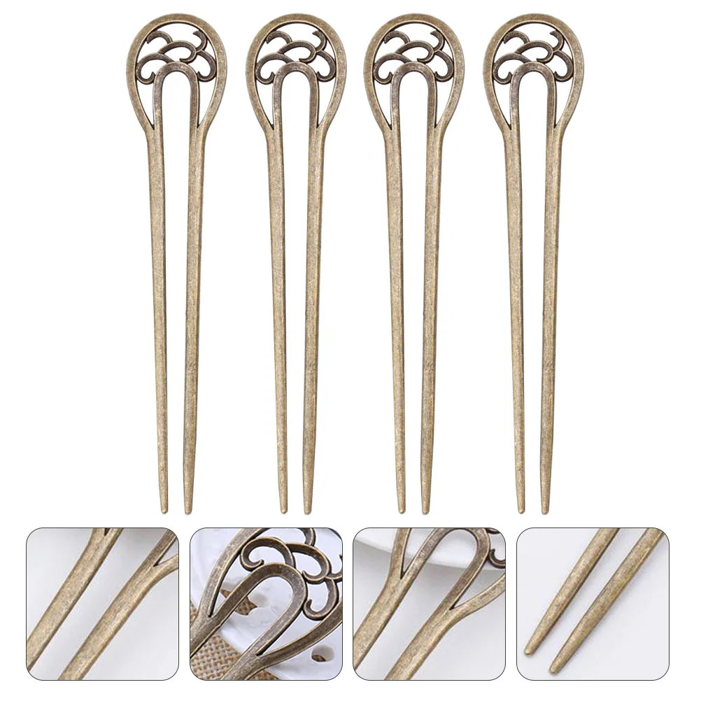 

Hair Sticks Pin Stick Vintage Cuff Clip Forkchopsticksretro Bun Chinese Hairpinsmetal Forks Slider Clasp Hanfu Tassel Pearl