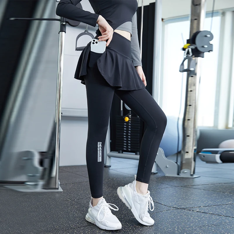 Winter Warm Leggings Women High Waist Legging Thick Velvet Pants Fashion Solid 2 In 1 Double Layer Autumn Leggings With Fleece