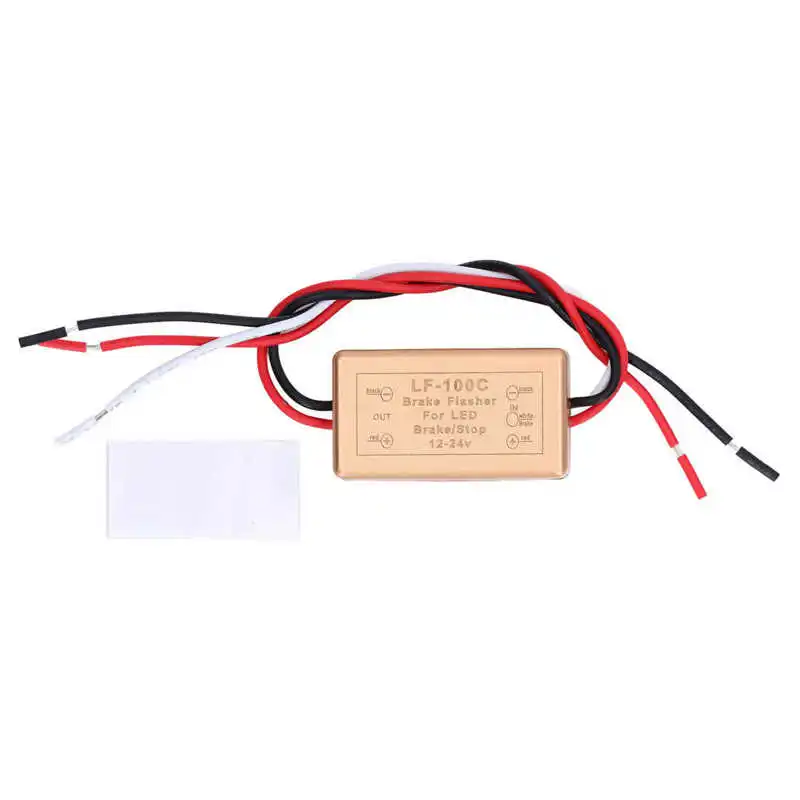 

LED Flash Strobe Controller ABS Car Flasher Module for Electric Bicycles Motor Vehicles