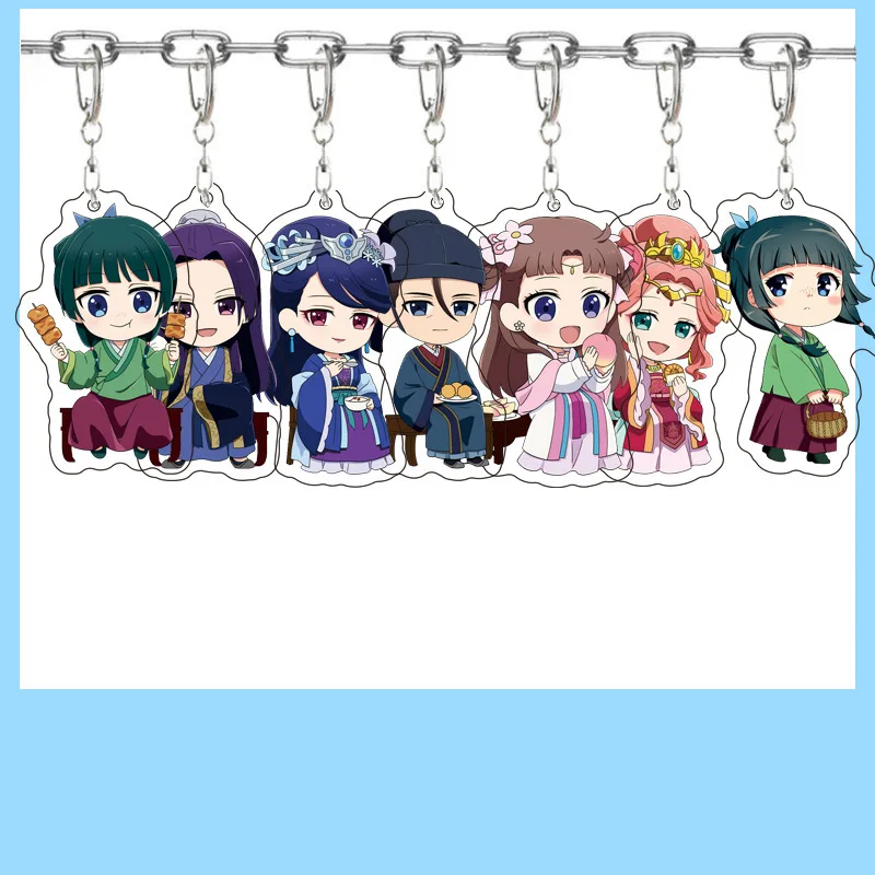 6 см аниме Дневники аптекартии Maomao брелок Jinshi Gyokuyou косплей Gaoshun Rouran рюкзак кулон