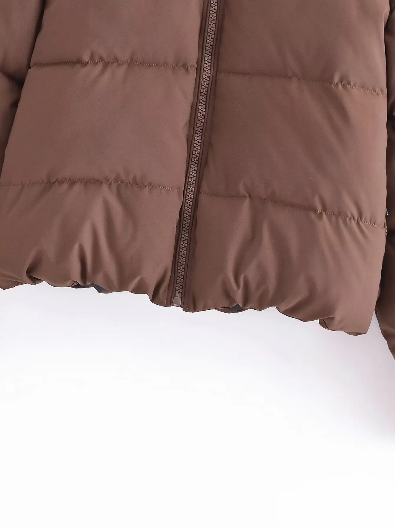 SLTNX Coat for Women 2022 Fashion Quilted Jackets Long Sleeve Stand-up Collar Woman Jacket Coats Ladies Warm Casual Outerwear