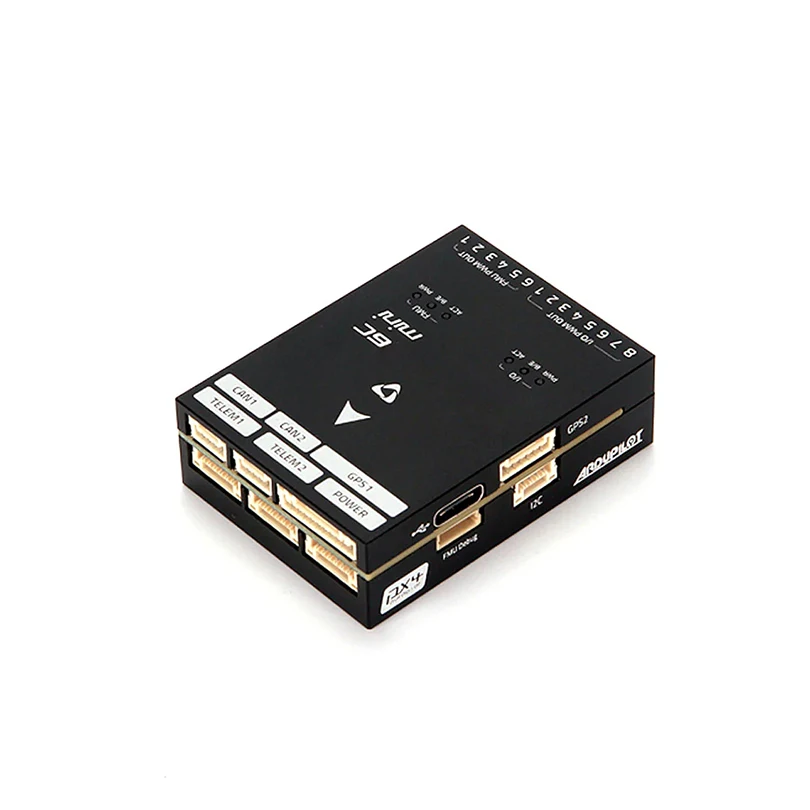 

HolyBro для Pixhawk 6C Mini H743 Полетный контроллер с PM02 V3 12S / PM06 силовой модуль M8N GPS для RC мультироторный самолет