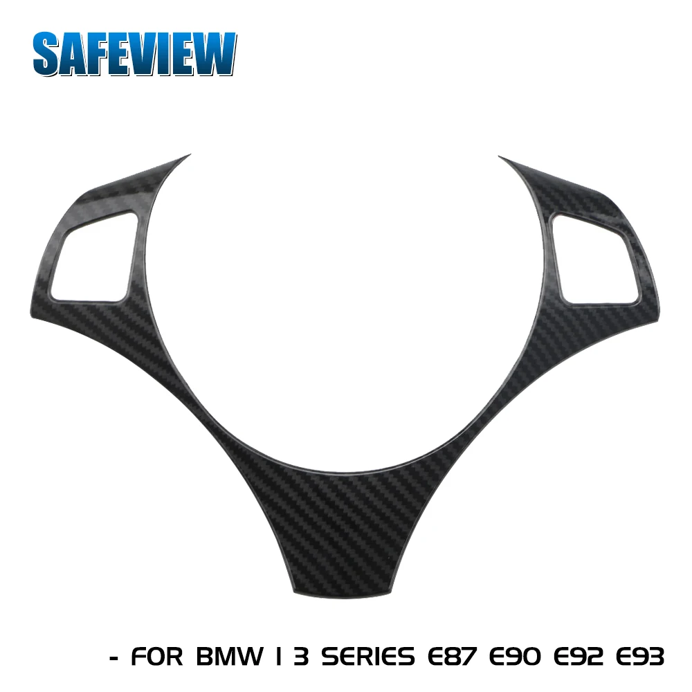 

Декоративная панель на рулевое колесо автомобиля, декоративная Обложка, наклейка на раму для BMW E90 3 серии 2005-2012, автомобильные оценки, Facelift