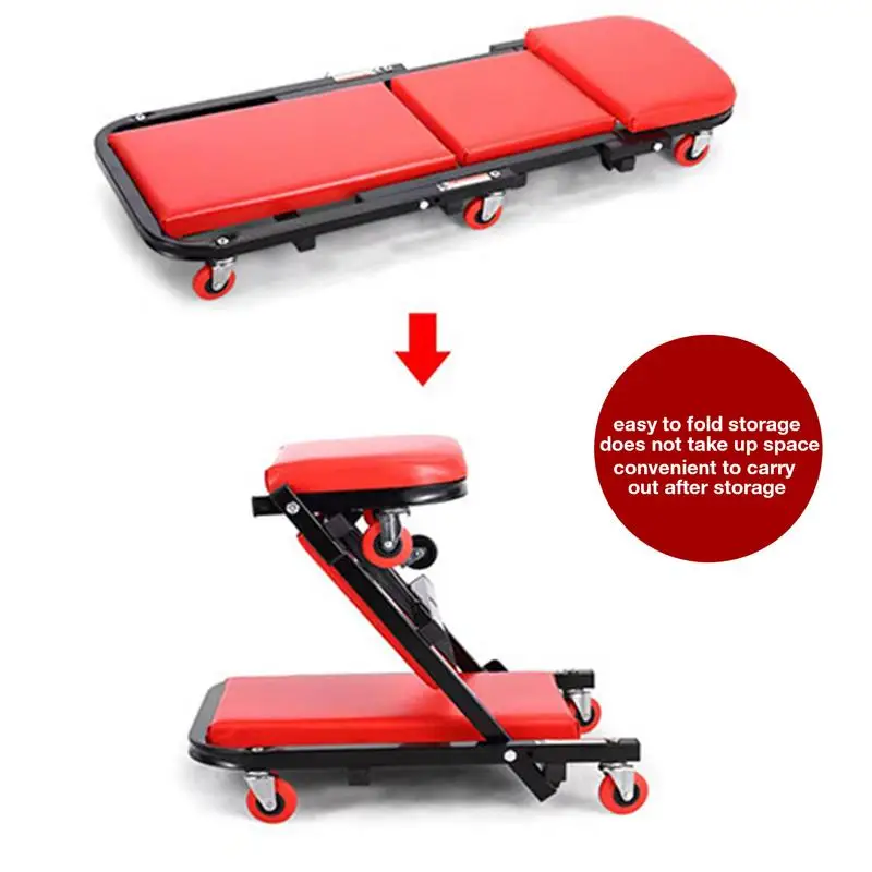 36-дюймовая Складная автомобильная подставка для ремонта кровати Creeper