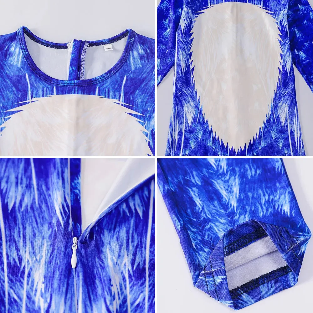 Детская серия Соник персонажи косплея на Хэллоуин детская одежда с героями