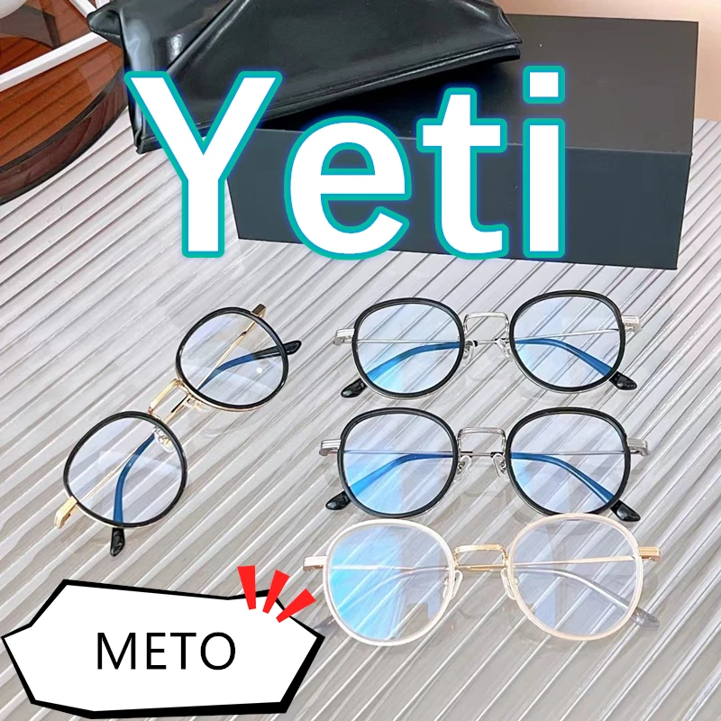 

GENTLE YETI METO Glasses For Men Frame Women Monst Blue Light Blocking Prescription Designer Fashion Myopia GM Clear Eyeglasses