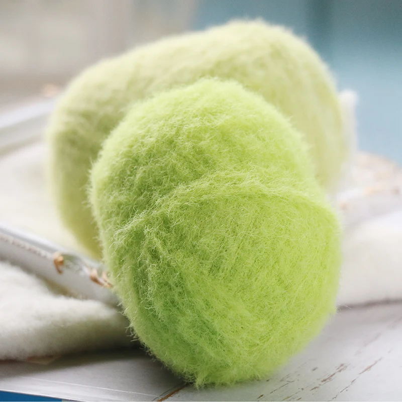 

2ply Multicolor Wool Felting DIY Cactus Ornament Felt Toys Craft Basic Materials Sheep Wool Felting Handmade Poke Tools Gift