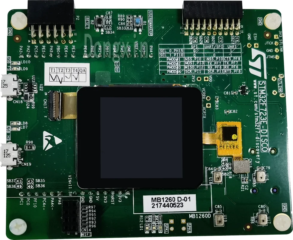 Детская макетная плата Spot STM32F723E-DISCO изучите набор 32F723EDISCOVERY