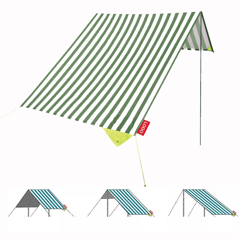 

Custom Portable Premium Hawaii, Cotton Aluminum Shade Cover Uv Protect Outdoor Awing Canopy Beach Tent Sun Shade Shelter/