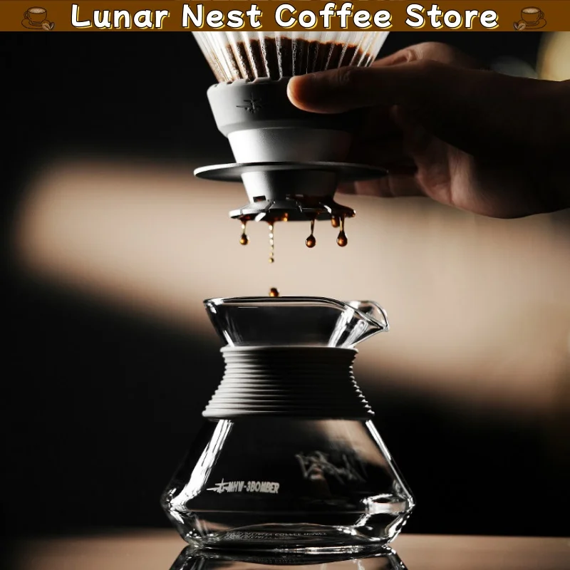 В наличии: Кофейник-сервер MHW 3BOMBER Aroma Kettle, 500 мл, из боросиликатного стекла, для заваривания кофе методом пуровер, для дома (art.: 3920dc6a91bdb) - 3920dc6a91bdb