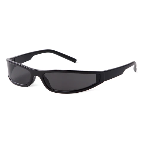 Модные зеркальные Спортивные солнцезащитные очки для женщин и мужчин Y2K прямоугольные узкие очки мужские панк велосипедные солнцезащитные очки для вождения женские UV400