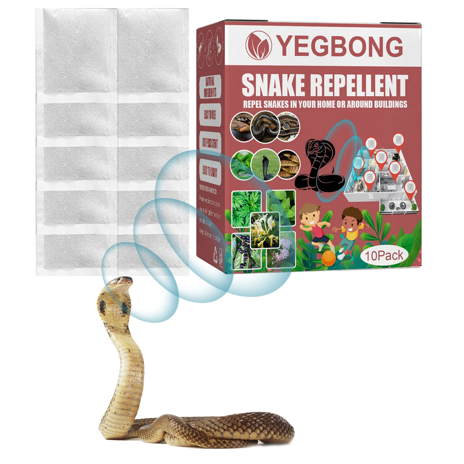 

Snake Repellents Pet Safe Snake Repellents For Outdoors Snake Away Repellents For Outdoors Yard Lawn Garden Camping Fishing And