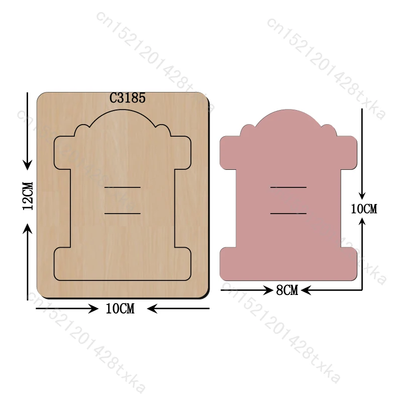 Новая деревянная штамповочная бирка для скрапбукинга штампы распространенных