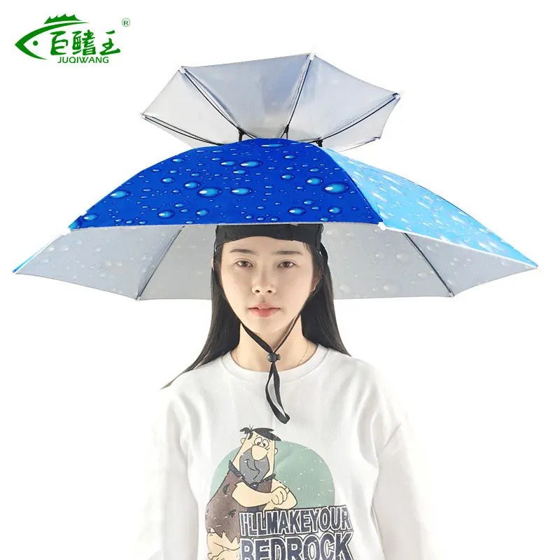 Umbrella hat, umbrella hat, fishing hat, sun umbrella, outdoor tea picking, sanitation, sun protection, hat folding