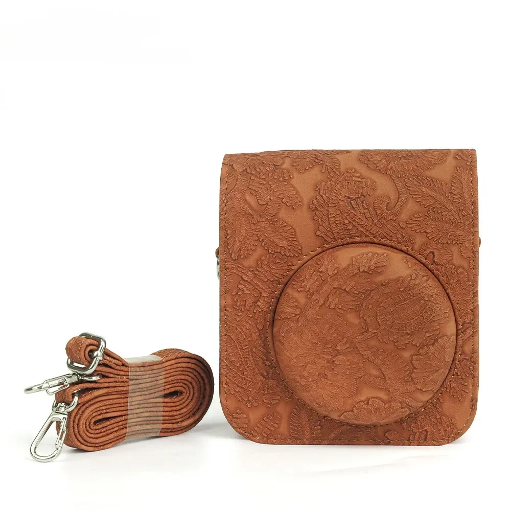 Резная винтажная сумка для камеры Fujifilm Instax Mini 12 с рельефным кружевным Ретро