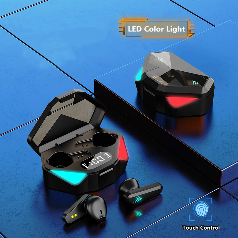 Игровая гарнитура TWS Bluetooth 5 0 наушники новинка 2022 спортивные водонепроницаемые
