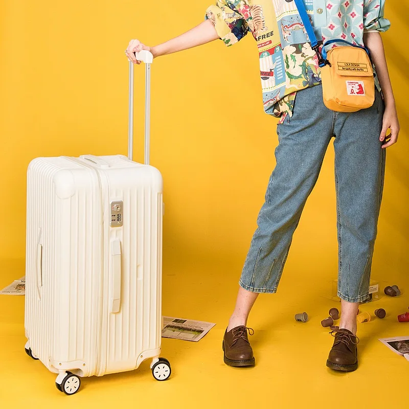 

Trunk Trolley Hard Luggage female student trolley case Carrylove Large Rolling Suitcase Travelling Bag S14470-S14492 Morliron