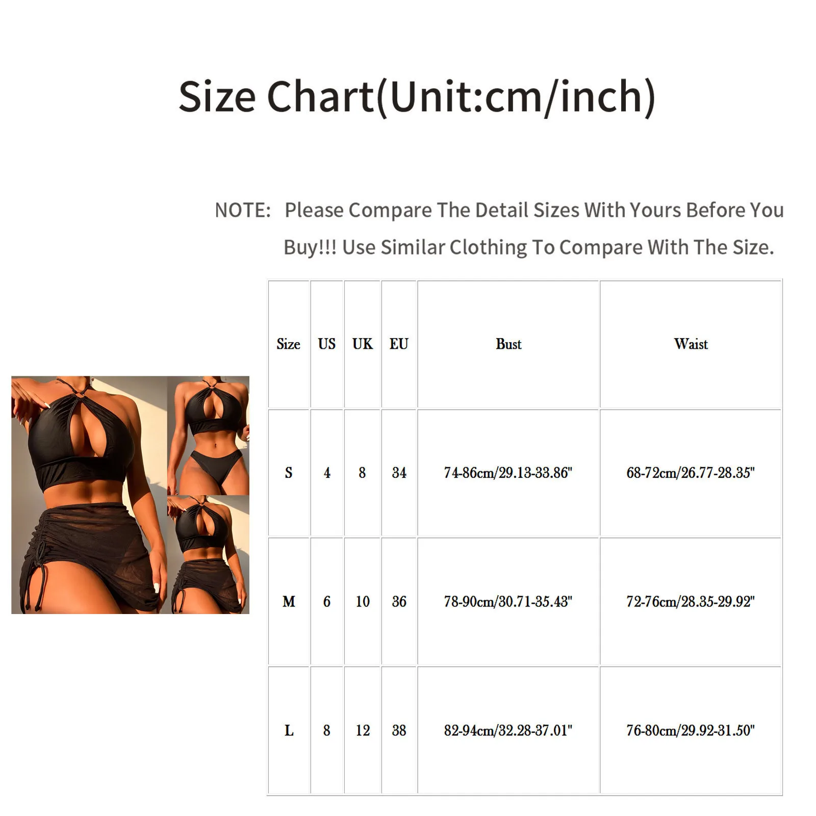 Комплект бикини с лямкой на шее сексуальный женский купальник из двух частей