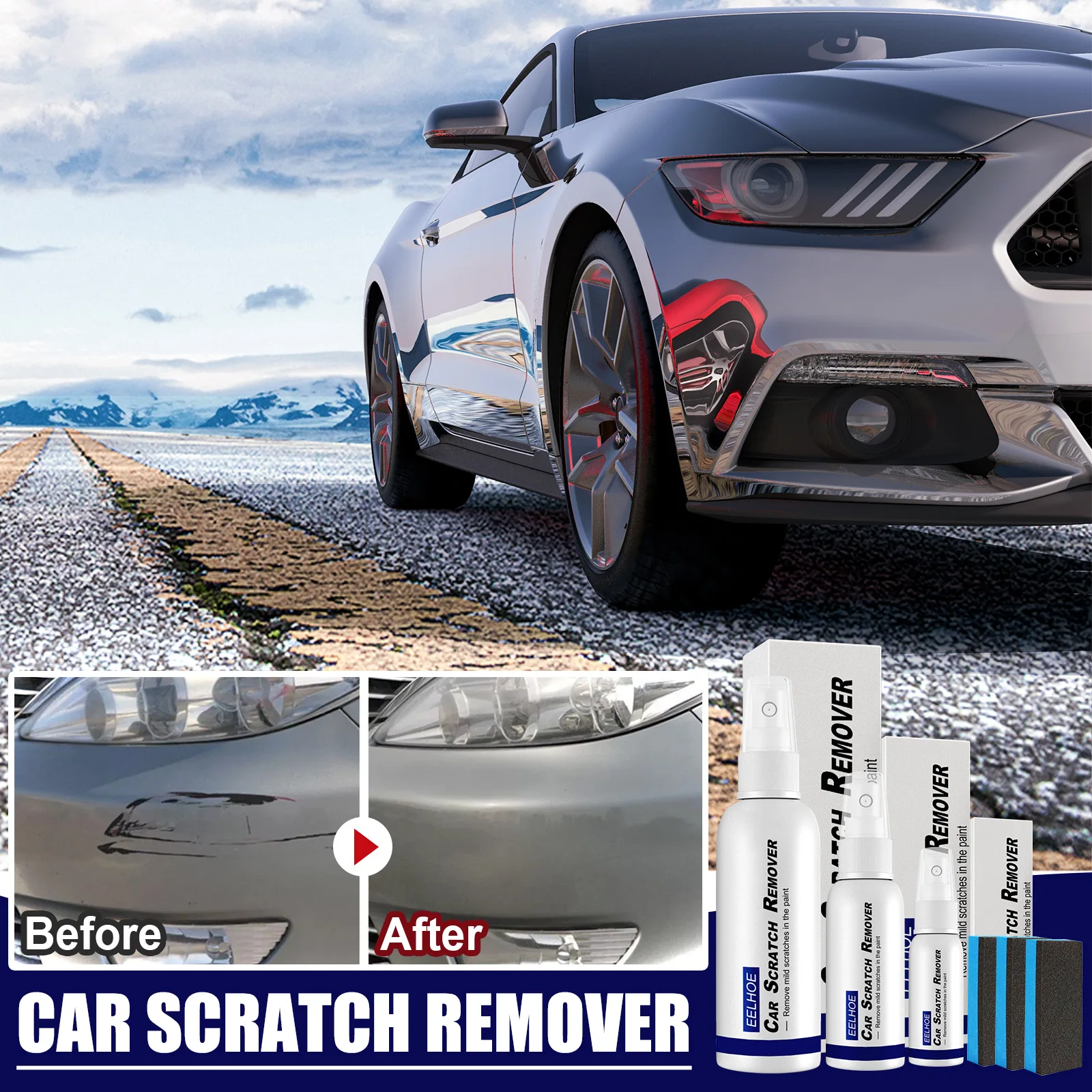 

30/50/100ml Auto Paint Scratch Remover Spray Auto Scratch Repair Car Polish Car Scratch Remover Car Scratch Repair Nano Spray