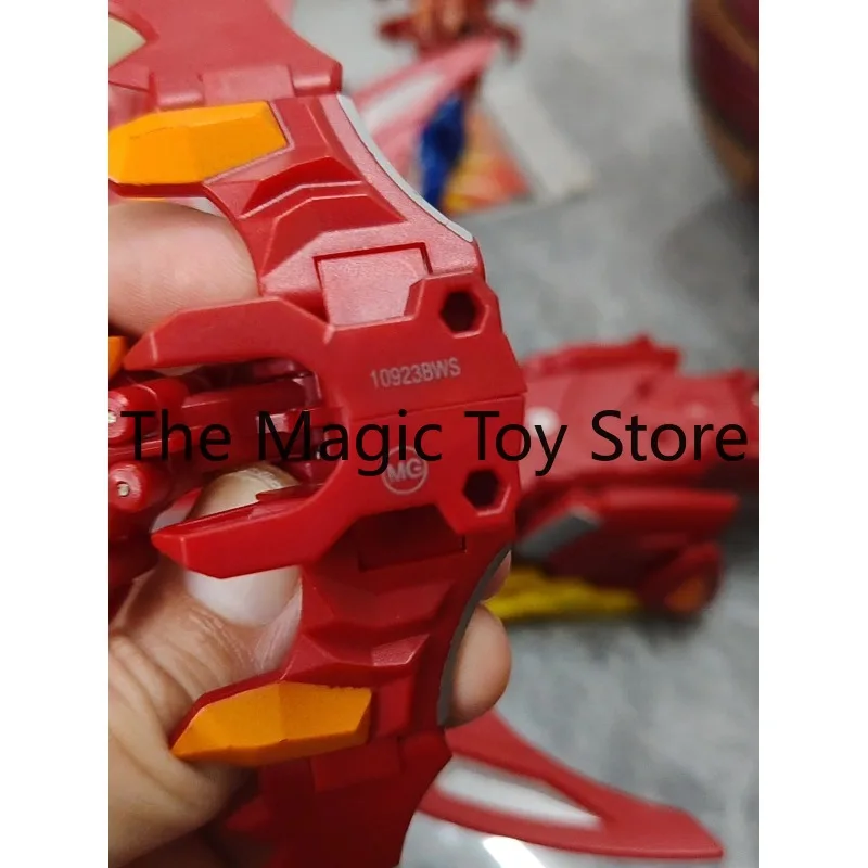 Фото Оригинальный коллекционный набор Sega Bakugan BakuTech Metal God Dragon: полный комплект, модель боевой фигурки, украшение для рабочего стола №5