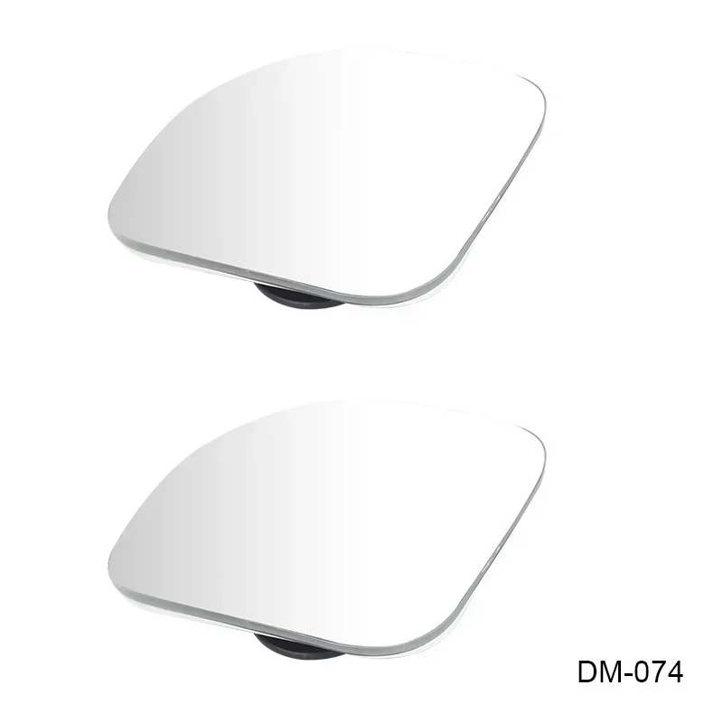 

2 шт. автомобильное зеркало широкоугольное автомобильное зеркало для слепых зон 360 ° Регулируемые вспомогательные зеркала заднего вида HD безрамное маленькое круглое зеркало