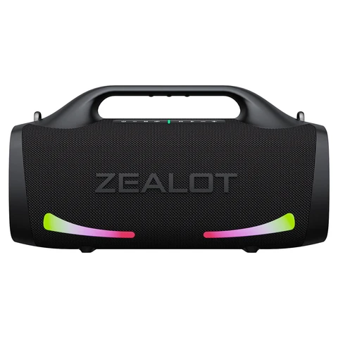 Портативная колонка ZEALOT S79 с Bluetooth 5,2, портативная ручка, 24 часа воспроизведения, для телефона, для кемпинга