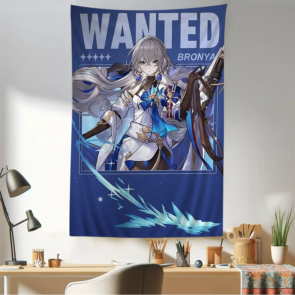 Honkai Star Rail висит богемный гобелен Таро хиппи настенные коврики домашний декор в