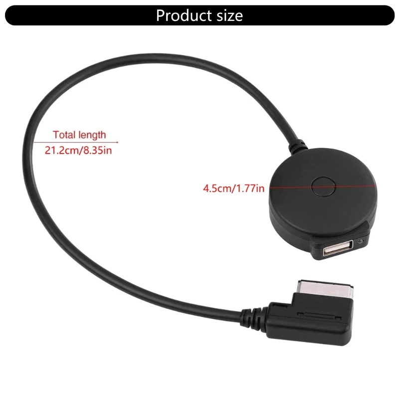 Беспроводной автомобильный звуковой разъем USB вход AUX HiFi музыкальный