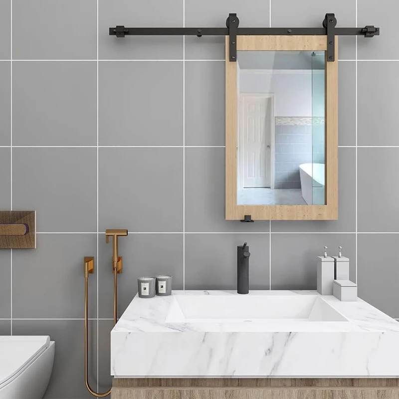 CCJH 3-6 5 футов мини-набор оборудования для раздвижных дверей однодверной ТВ-стойки