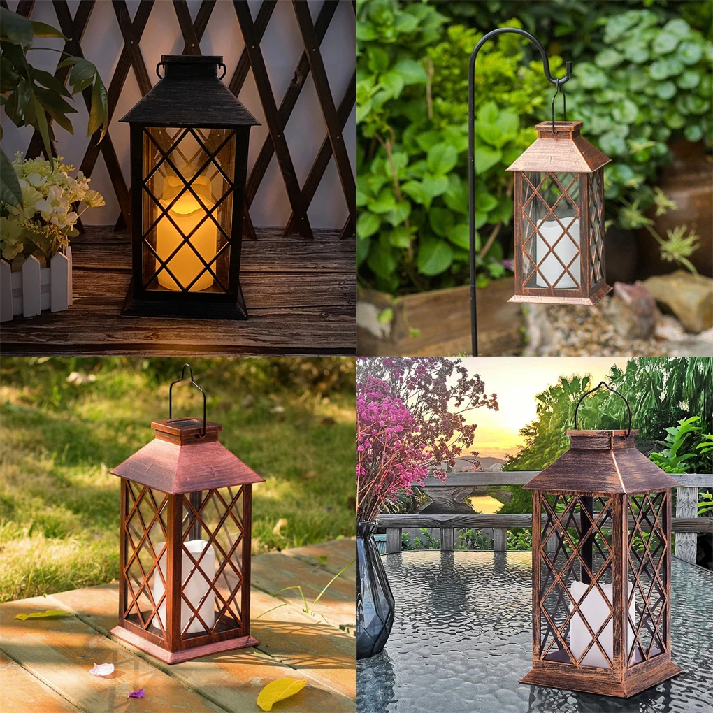 

Solar Garden Light Battery Powered Landscaping Outside Park Patio Yard Lamp