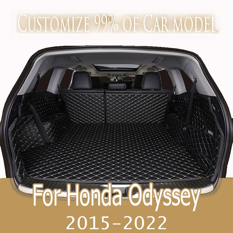 

Car Rear Trunk Mat For Honda Odyssey 2015-2022 Carpet Luggage Waterproof Rug Pad Space Liner Custom Cover Accessories