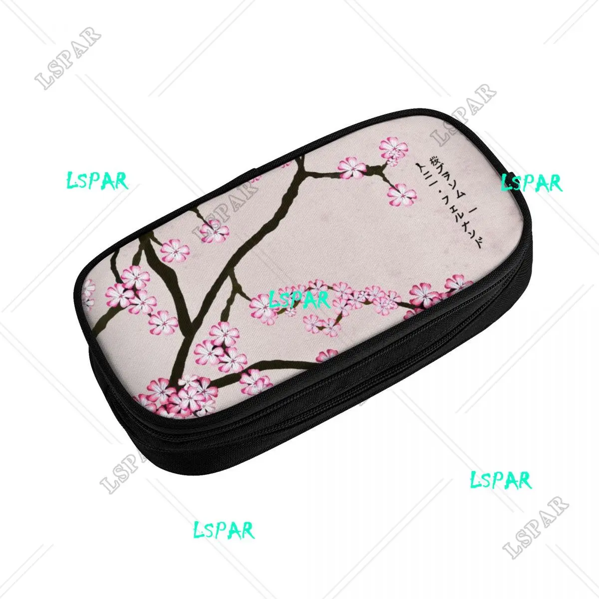 Индивидуальные розовые цветочные чехлы для карандашей с цветком вишни мальчиков