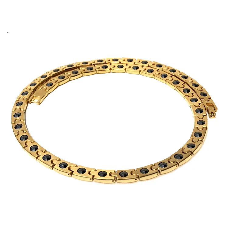 Корейское магнитное ожерелье ARADOO титановое мужское праздничный подарок