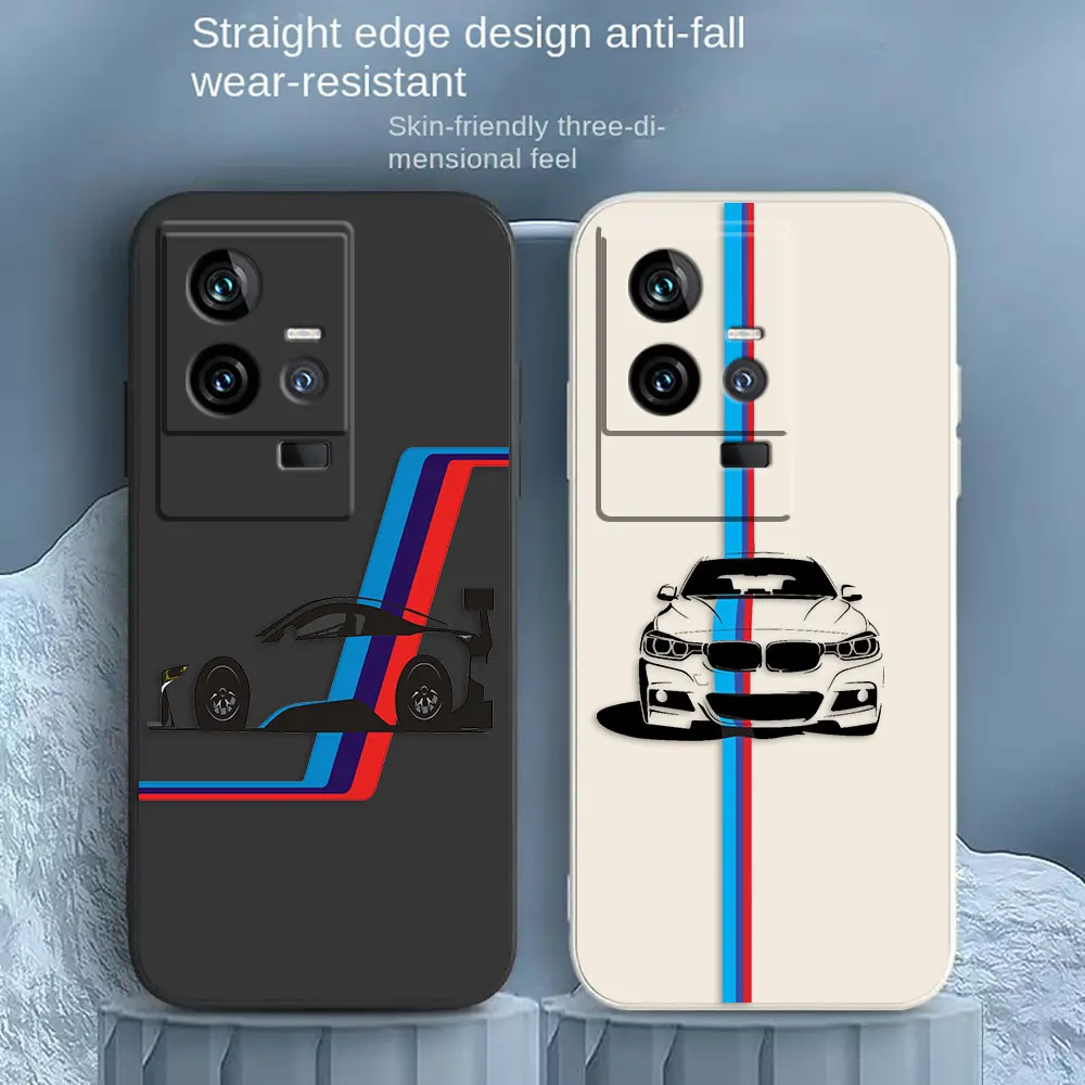 

Сине-фиолетово-Красная Спортивная Автомобильная фотография для VIVO IQOO 5 7 8 9 10 11 Pro Чехол для телефона Z3 Z5 Z6 Z7 NEO3 5 5G 6 7 цветов Жидкий чехол Funda Capa