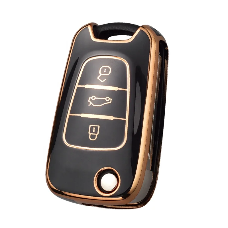 

Мягкий ТПУ автомобильный флип-чехол для ключей совместимый с Kia K2 K5 Sportage L811 Sorento